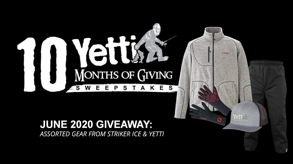 online contests, sweepstakes and giveaways - Striker – Yetti Outdoors Gear Giveaway